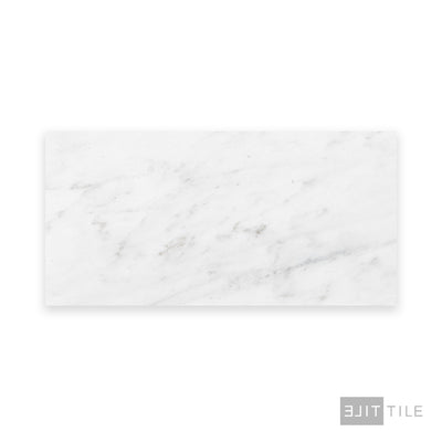 Oriental White Marble 6X12 Honed