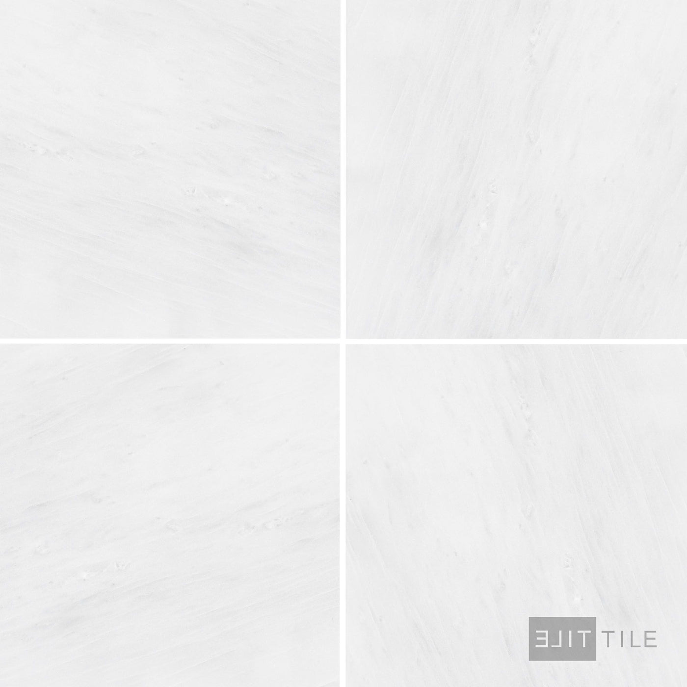 Oriental White Marble 12X12 Honed