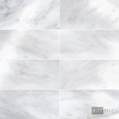 Oriental White Marble 12X24 Polished