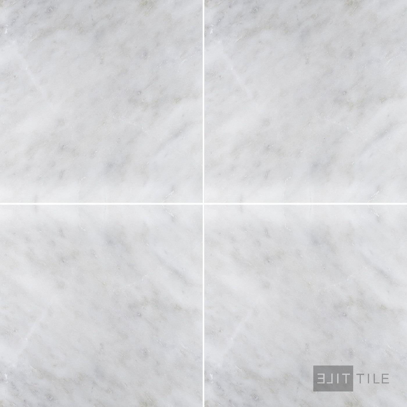 Oriental White Marble 18X18 Honed