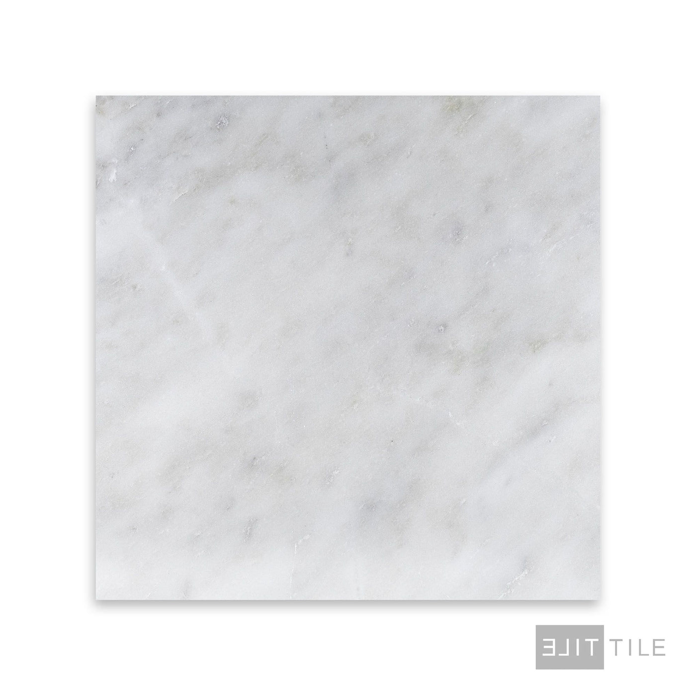 Oriental White Marble 18X18 Honed