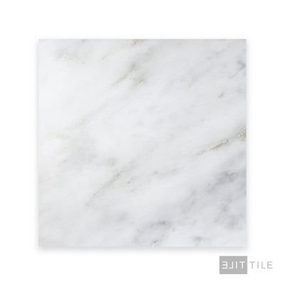 Oriental White Marble 24X24 Honed