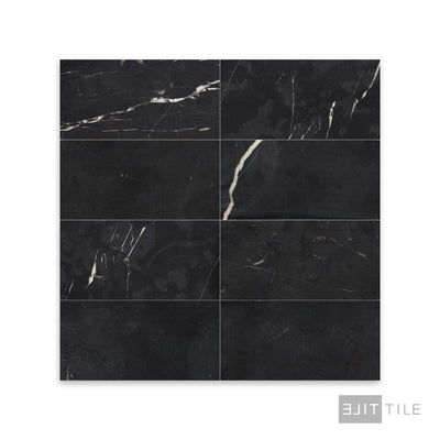 Negro Marquina Marble 3X6 Honed