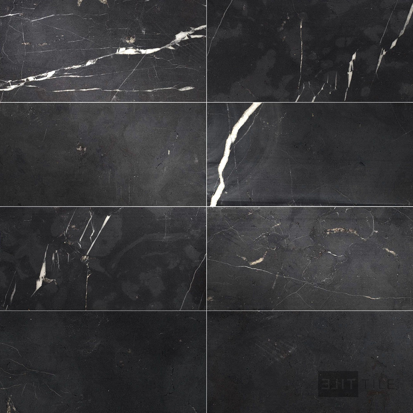Negro Marquina Marble 3X6 Polished