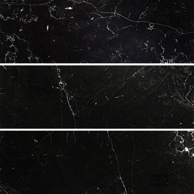 Negro Marquina Marble 4X12 Polished
