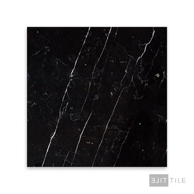 Negro Marquina Marble 12X12 Honed