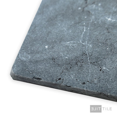 Negro Marquina Marble 12X12 Tumbled