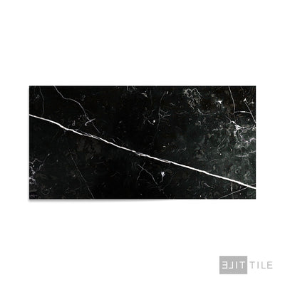 Negro Marquina Marble 12X24 Polished