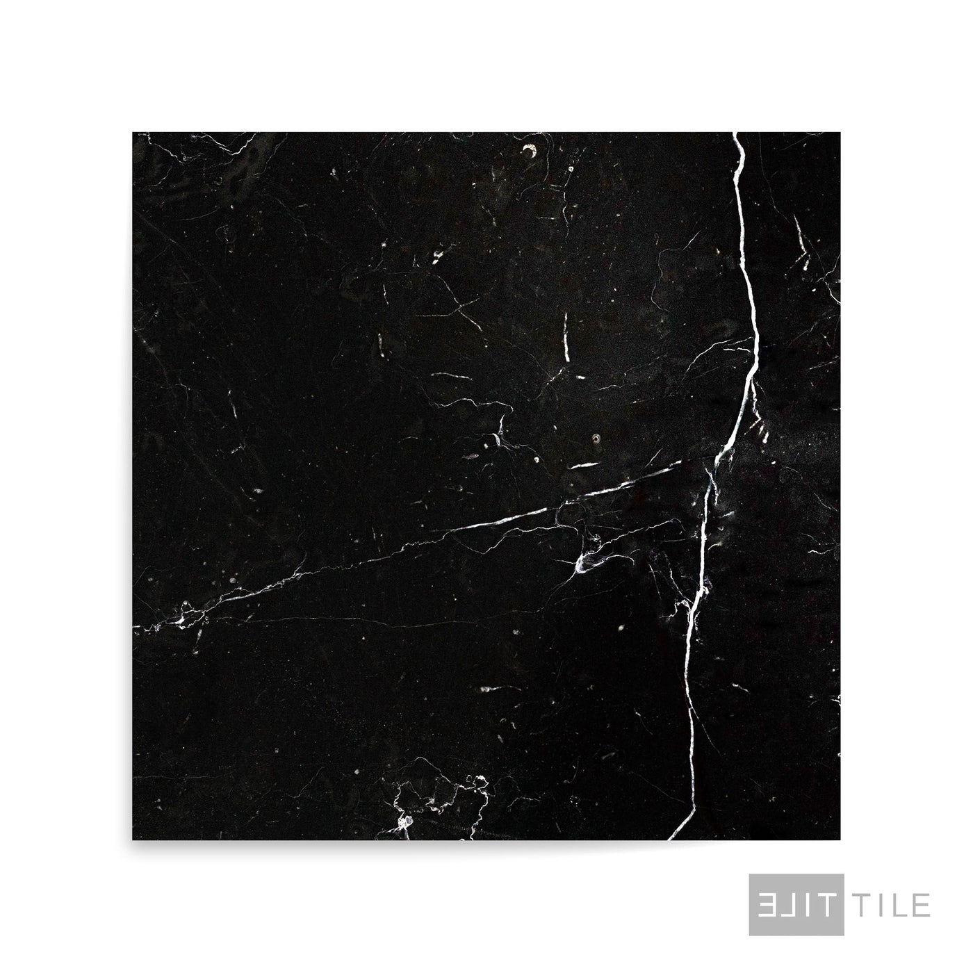 Negro Marquina Marble 18X18 Polished