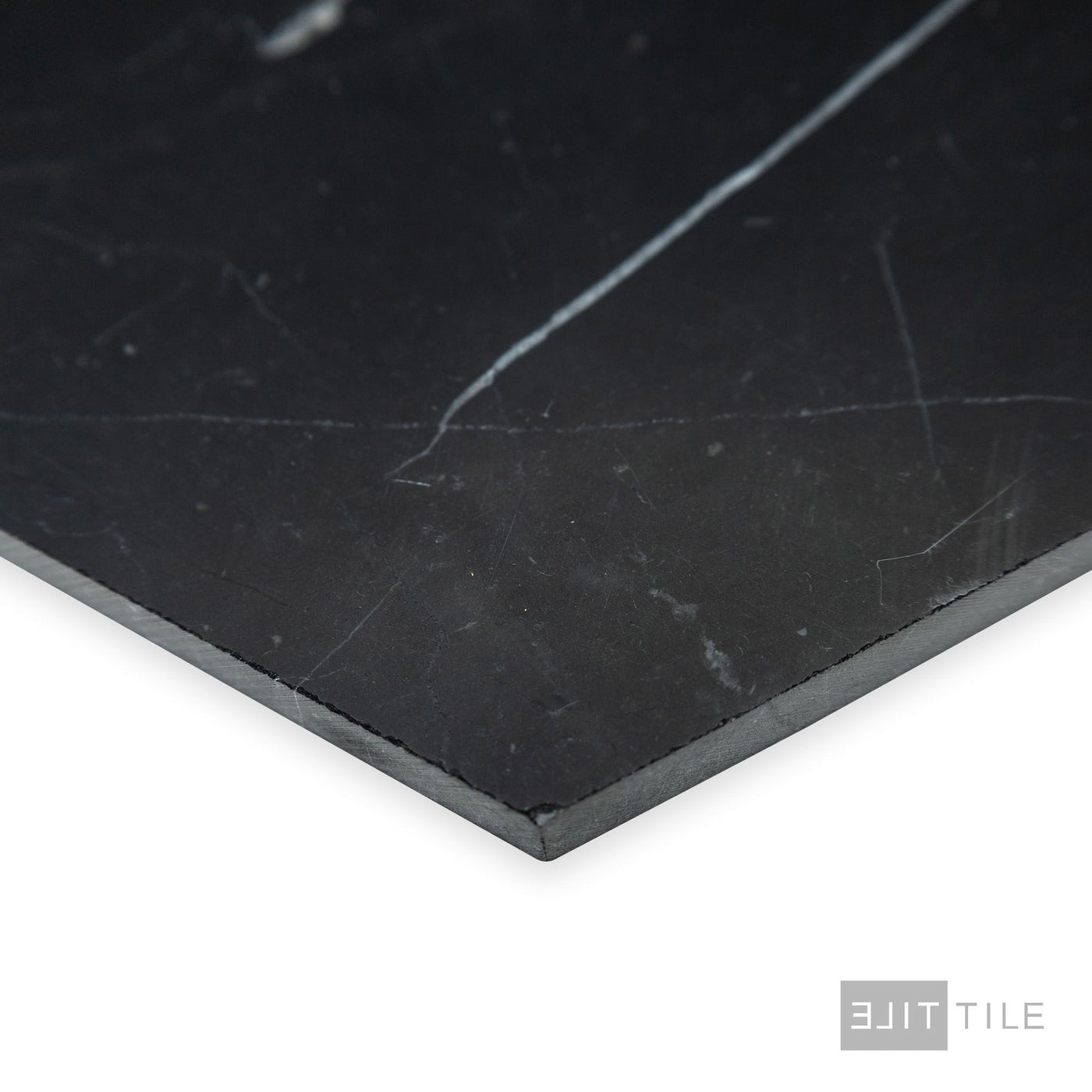 Negro Marquina Marble 6" Hexagon Honed