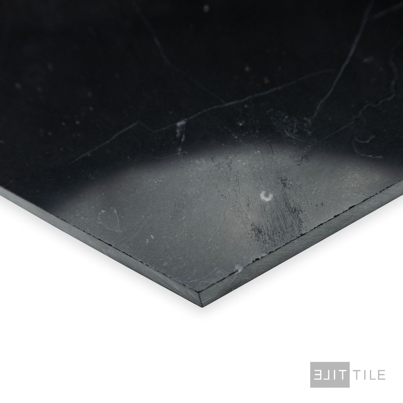 Negro Marquina Marble 6" Hexagon Polished