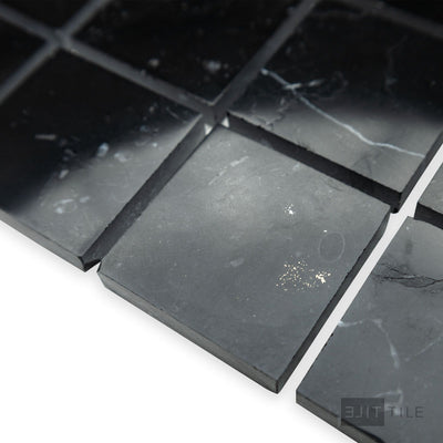 Negro Marquina Marble 2" Square Polished Mosaic