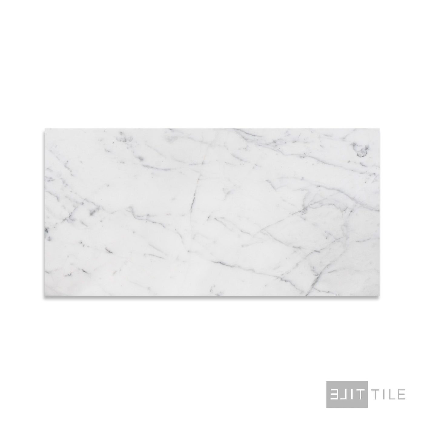 Statuary White Marble 12X24 Honed