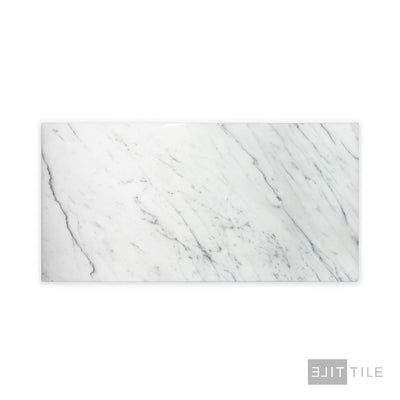 Statuary White Marble 12X24 Polished