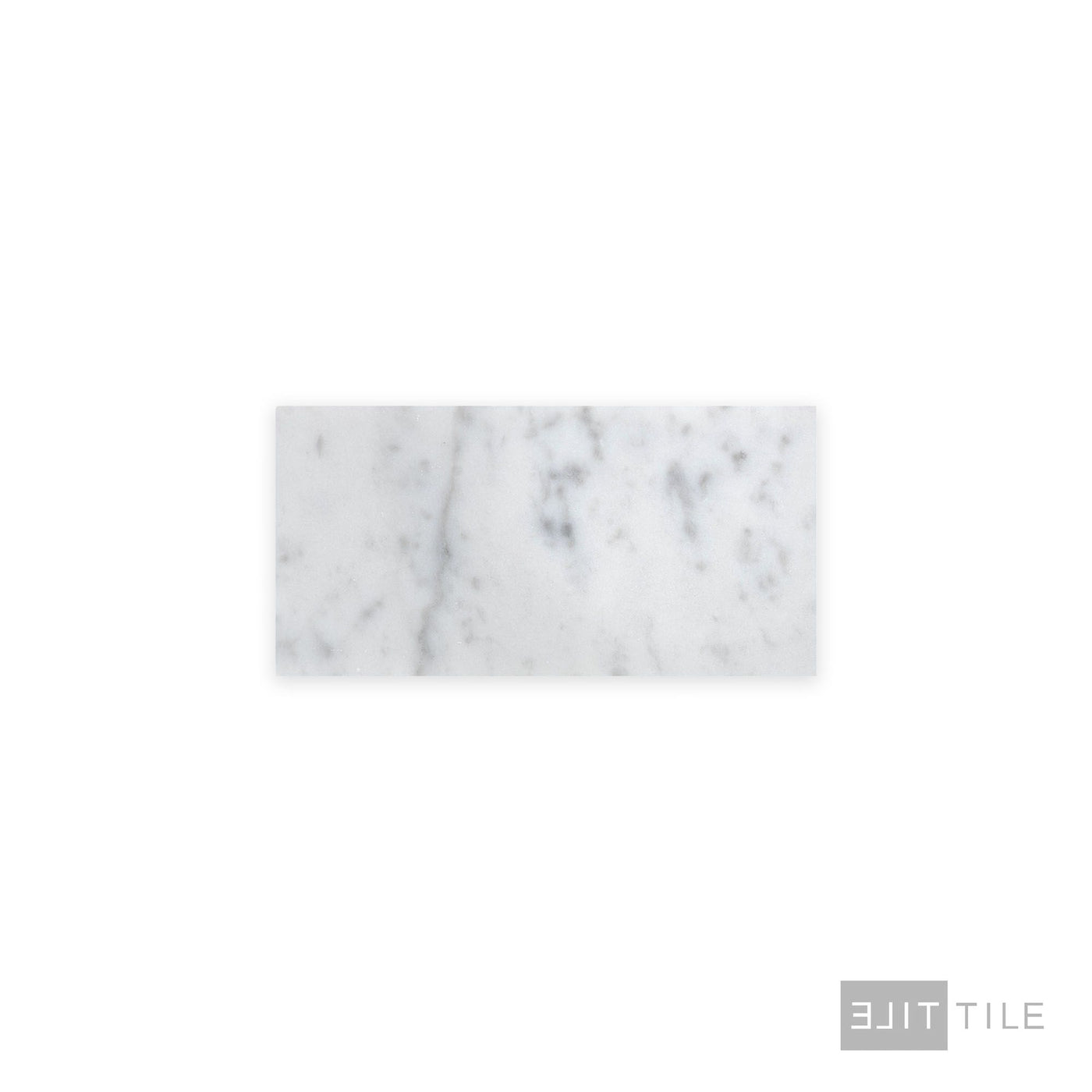 White Carrara Marble 3X6 Polished