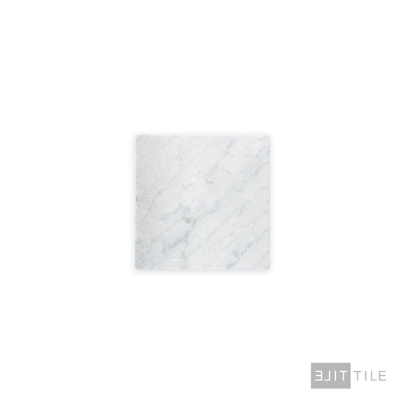 White Carrara Marble 4X4 Tumbled
