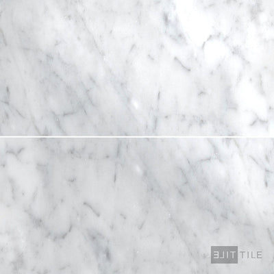 White Carrara Marble 4X8 Polished