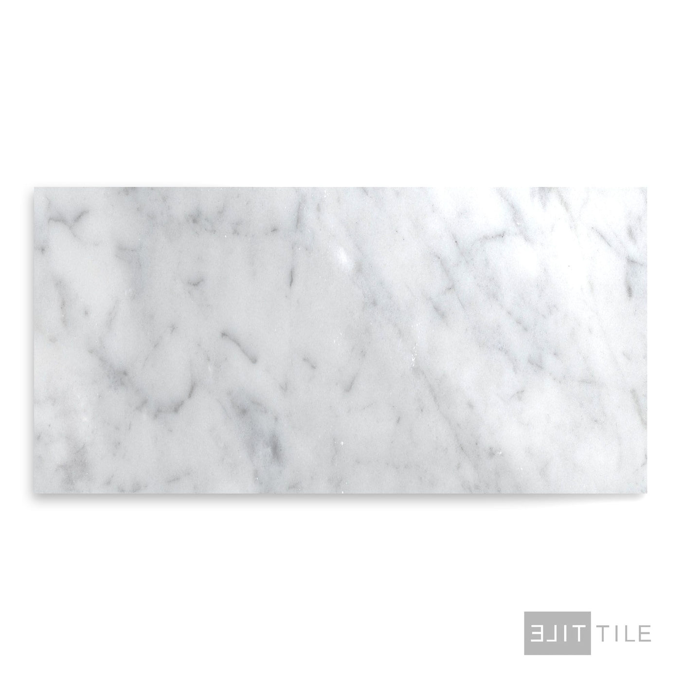 White Carrara Marble 4X8 Polished