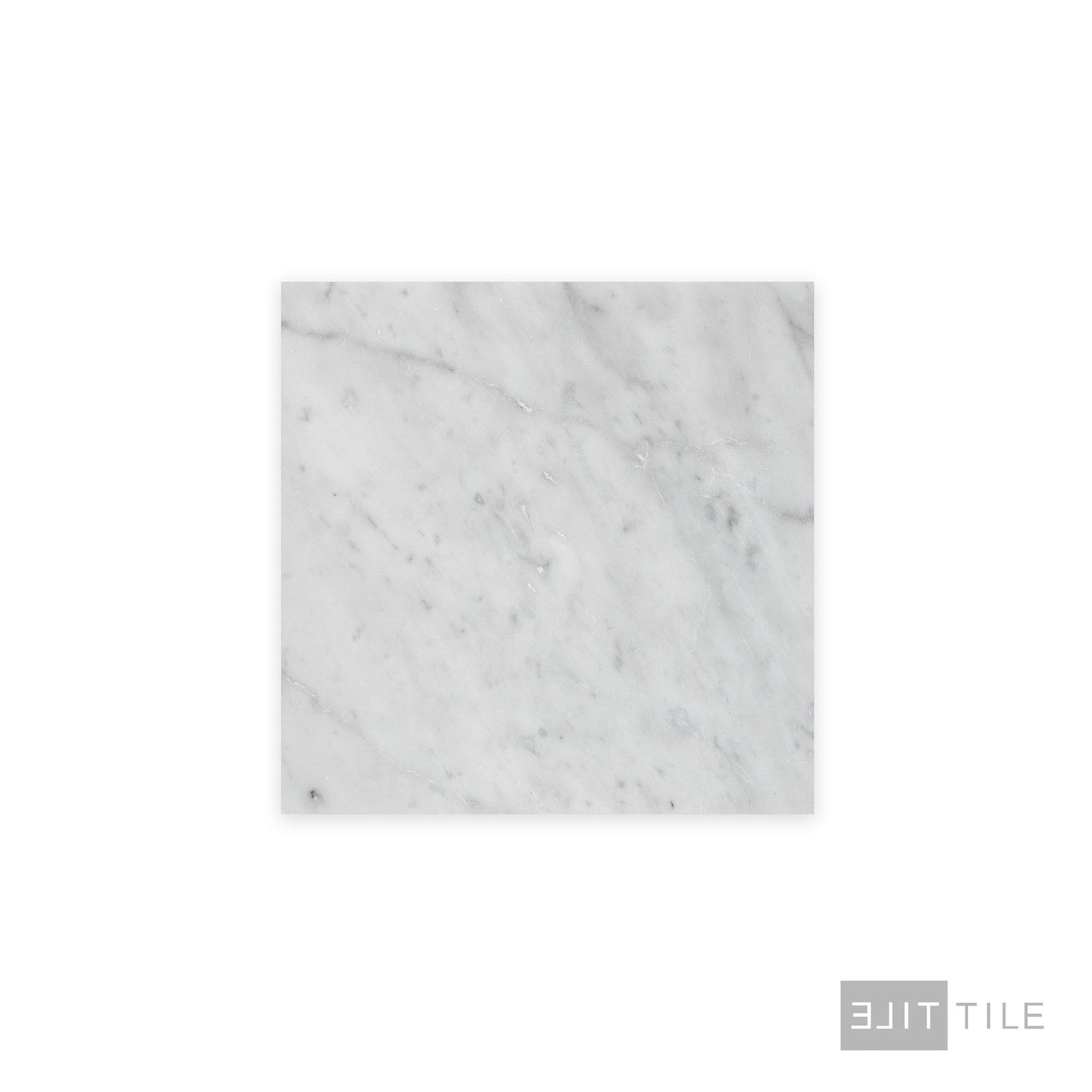 White Carrara Marble 6X6 Polished