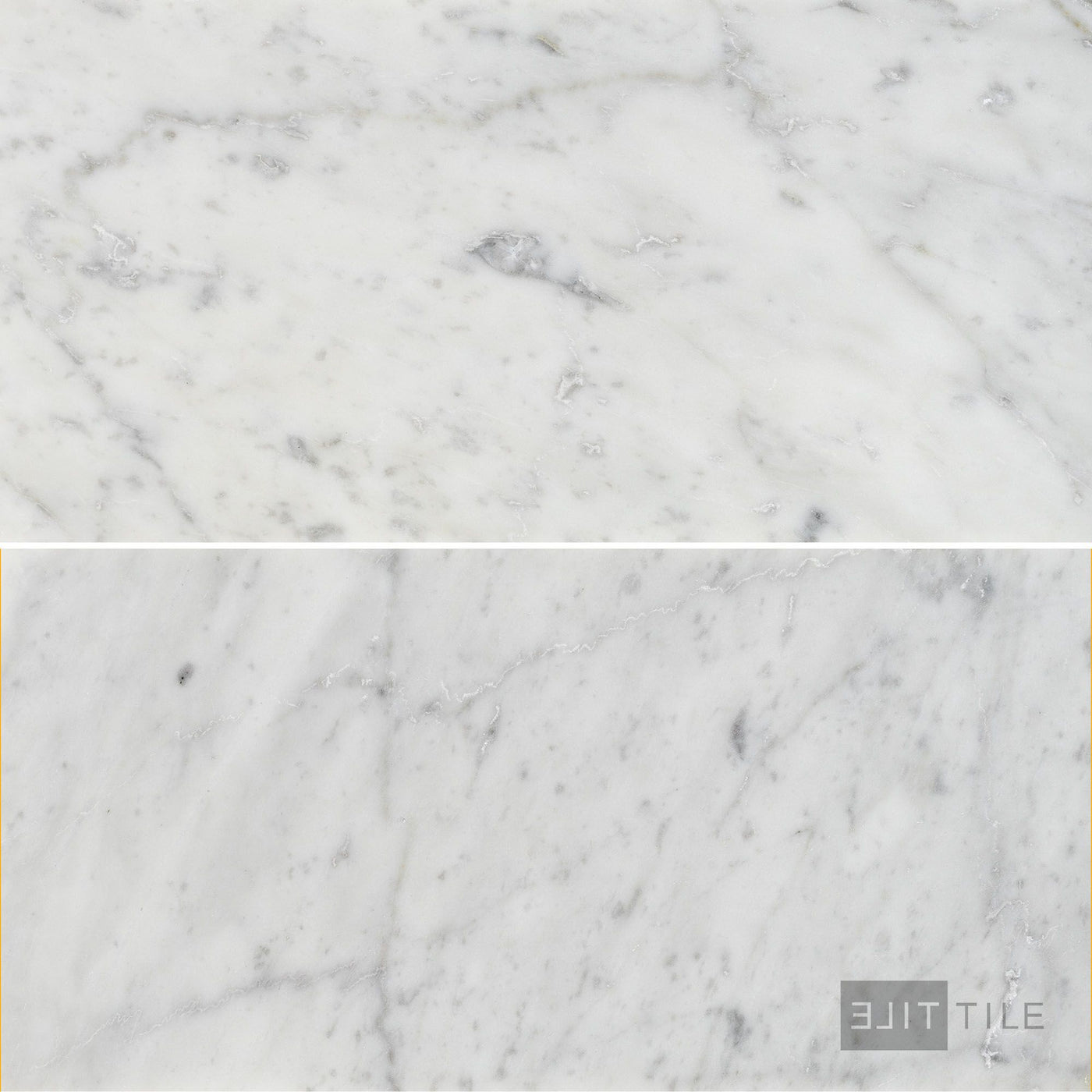 White Carrara Marble 6X12 Honed