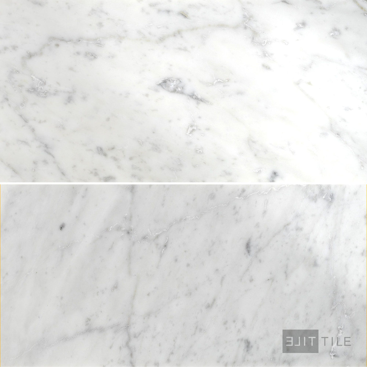 White Carrara Marble 6X12 Polished