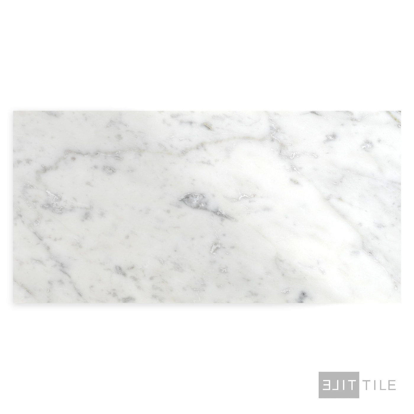 White Carrara Marble 6X12 Polished