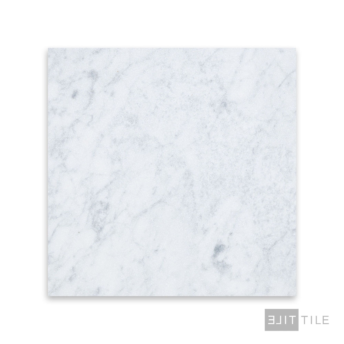 White Carrara Marble 12X12 Tumbled