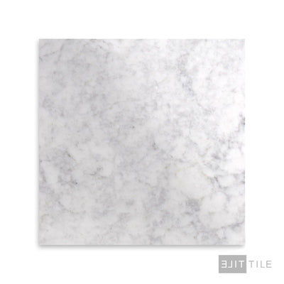 White Carrara Marble 18X18 Polished