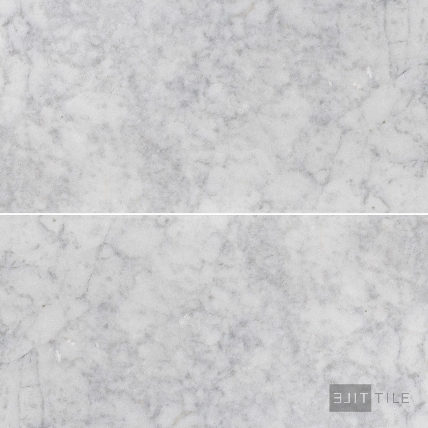 White Carrara Marble 18X36 Honed