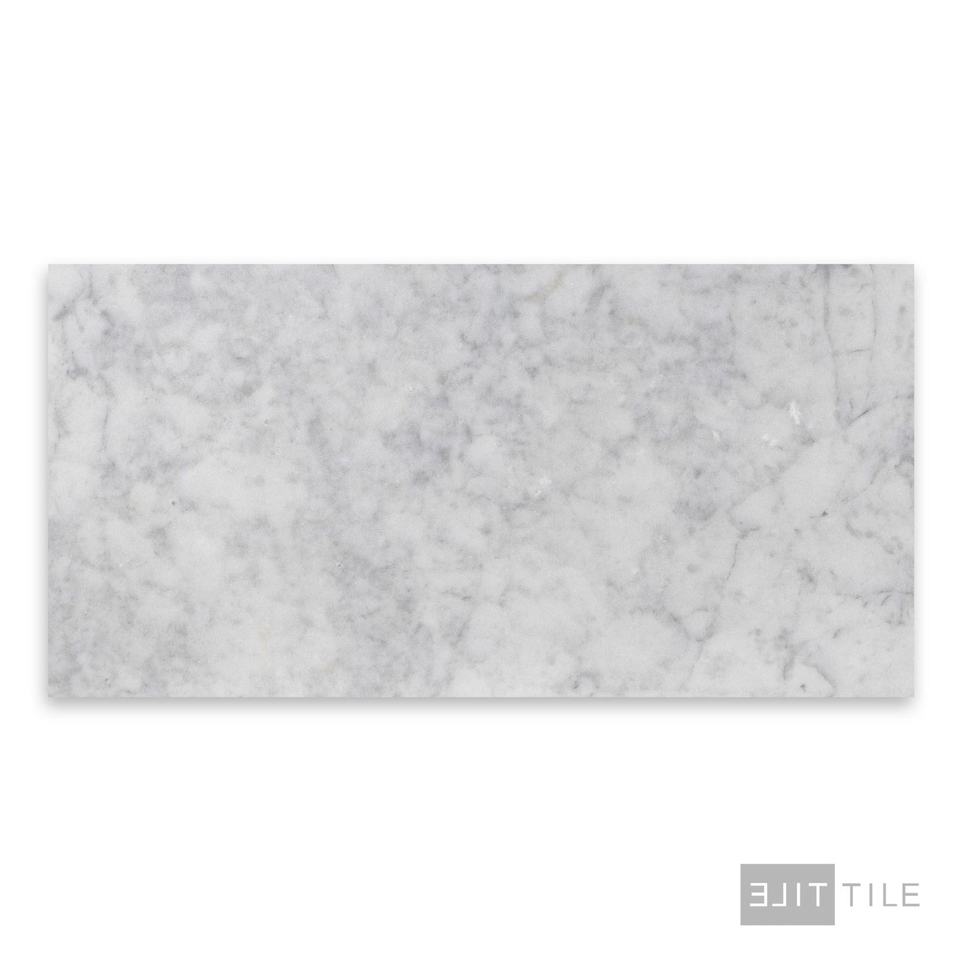 White Carrara Marble 18X36 Honed