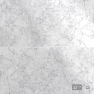 White Carrara Marble 18X36 Polished