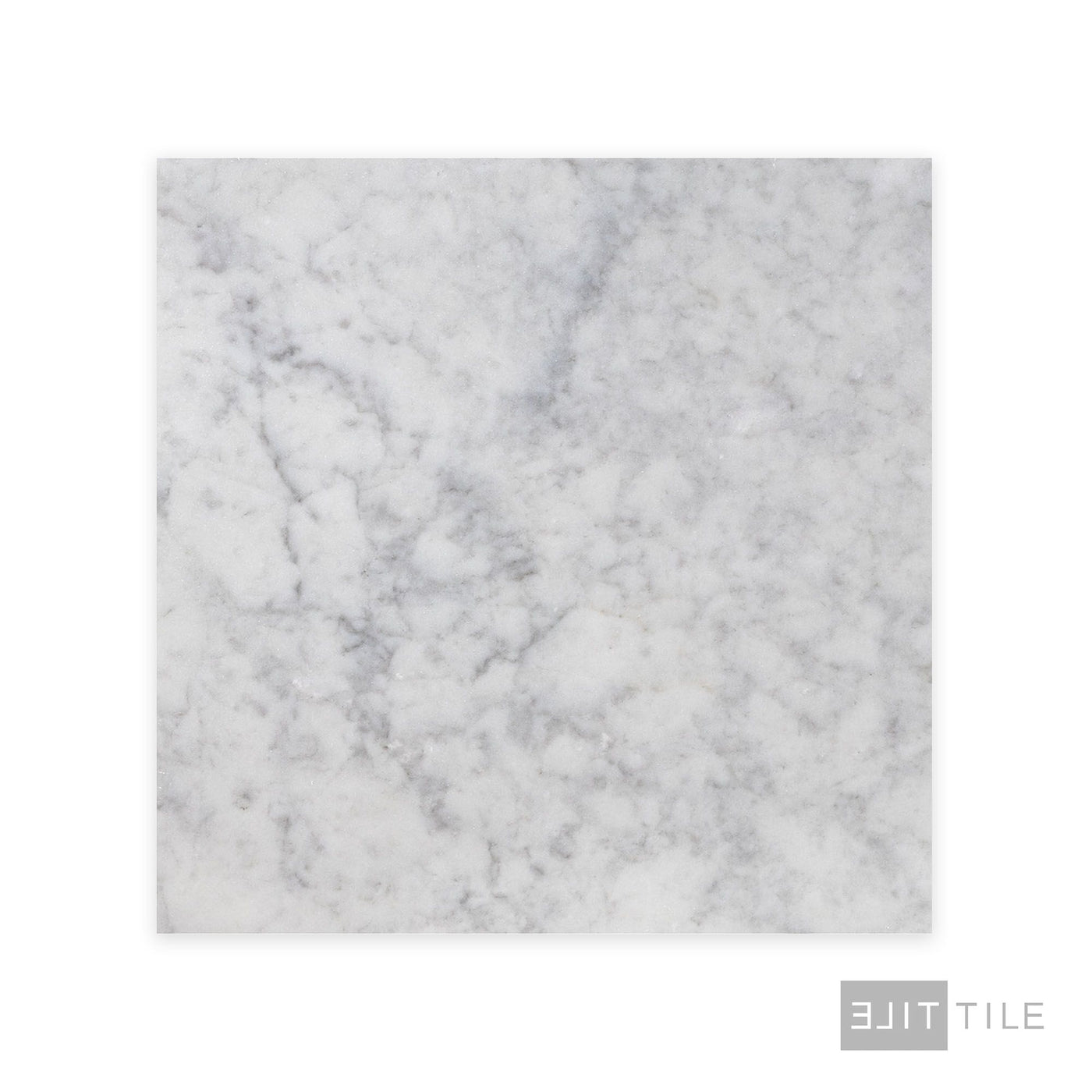 White Carrara Marble 24X24 Honed
