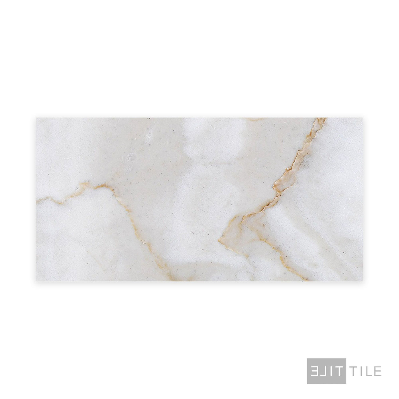 Calacatta Gold Marble 3X6 Honed