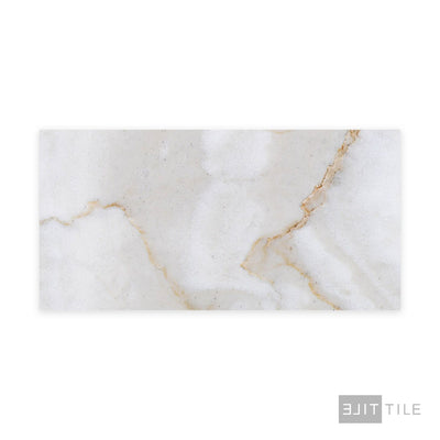Calacatta Gold Marble 3X6 Honed