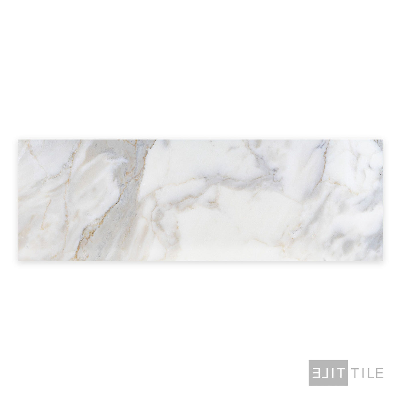Calacatta Gold Marble 4X12 Honed