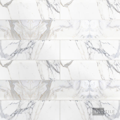 Calacatta Gold Marble 4X12 Polished