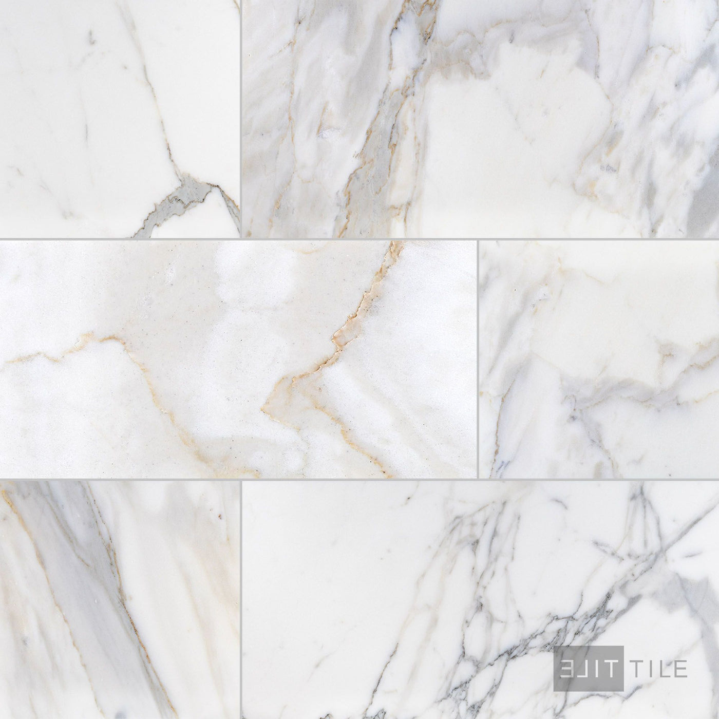 Calacatta Gold Marble 12X24 Honed