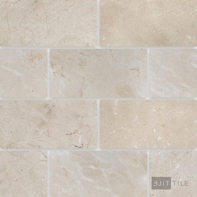 Crema Marfil Classic Marble 3X6 Honed