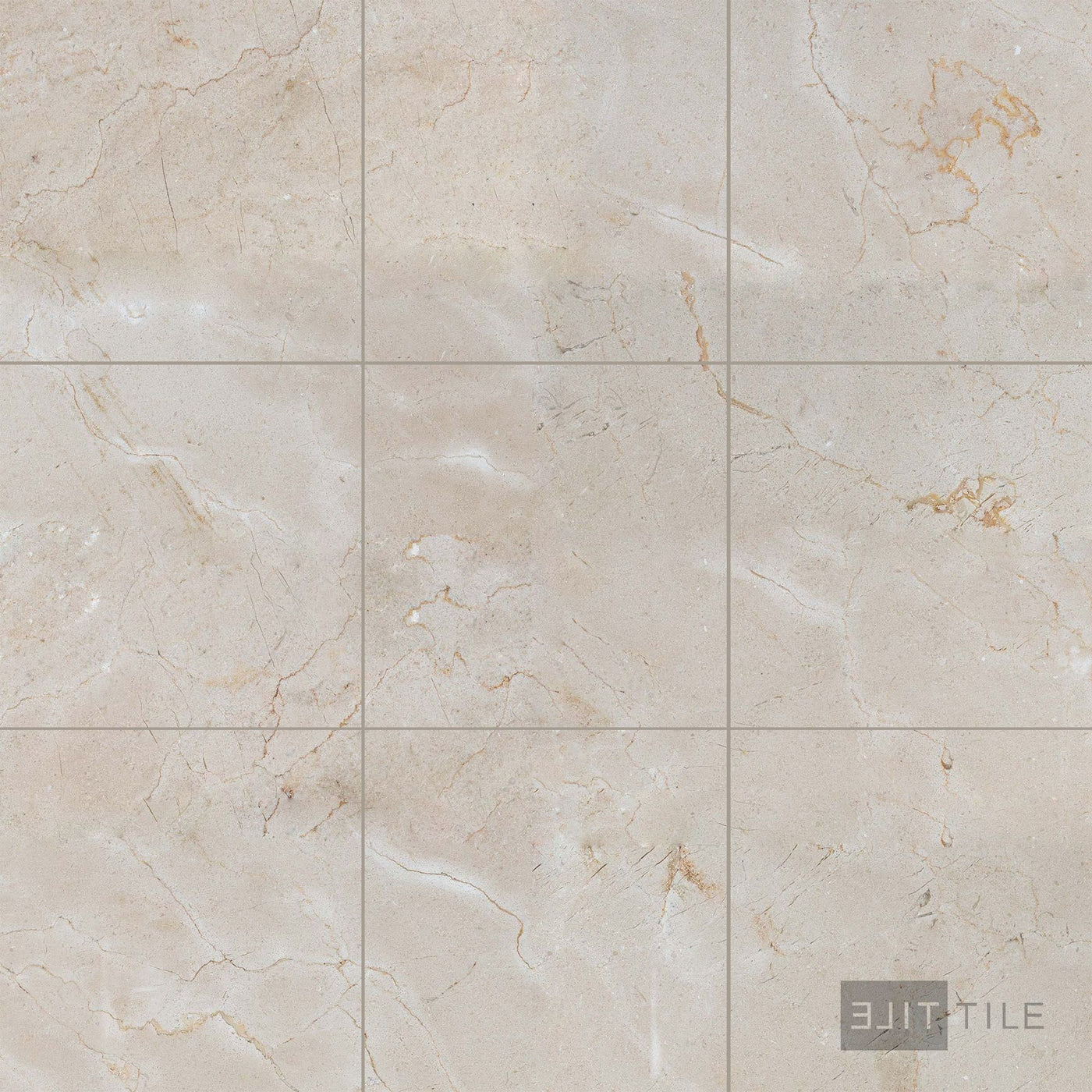 Crema Marfil Classic Marble 12X12 Honed