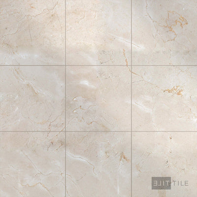 Crema Marfil Classic Marble 12X12 Polished