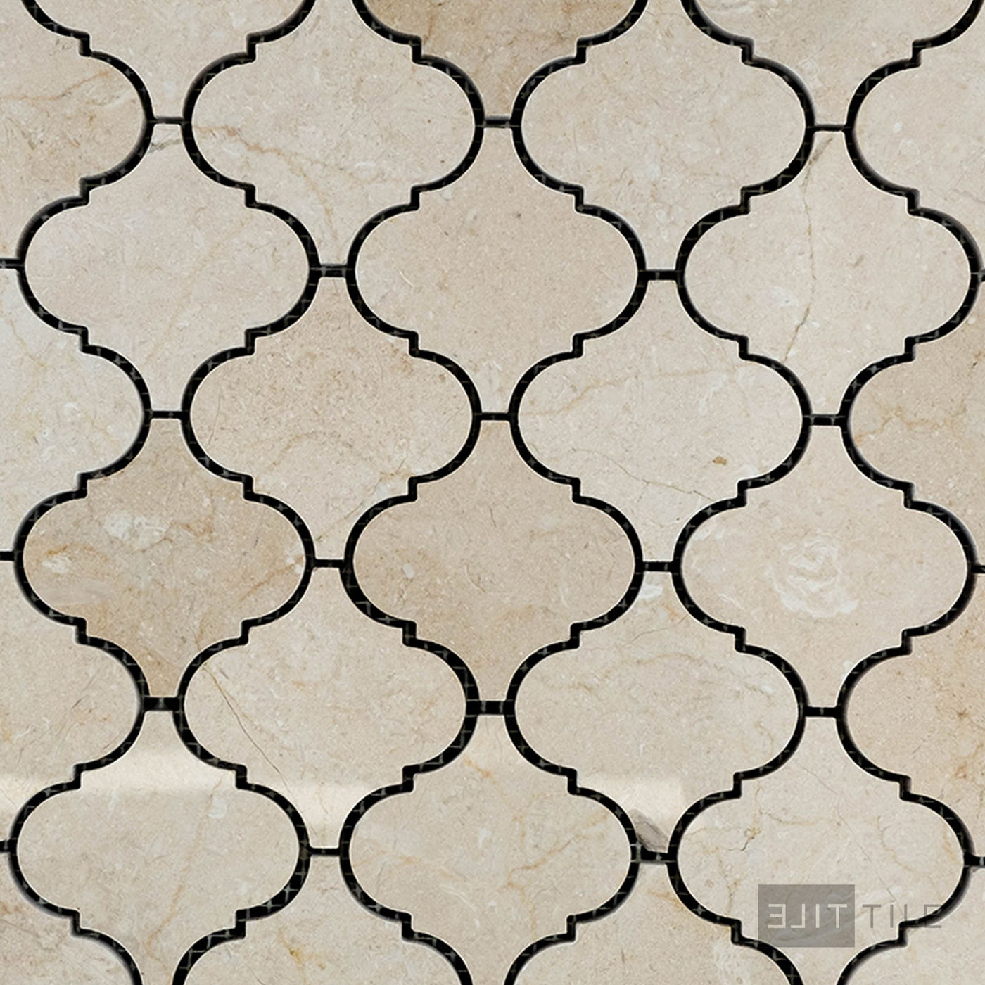 Crema Marfil Marble 3" Lantern Polished Mosaic