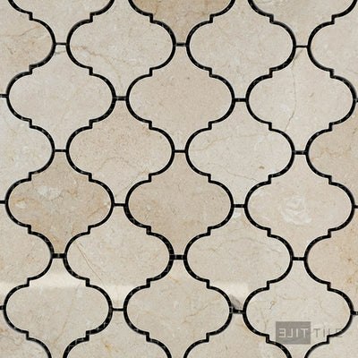 Crema Marfil Marble 3" Lantern Polished Mosaic