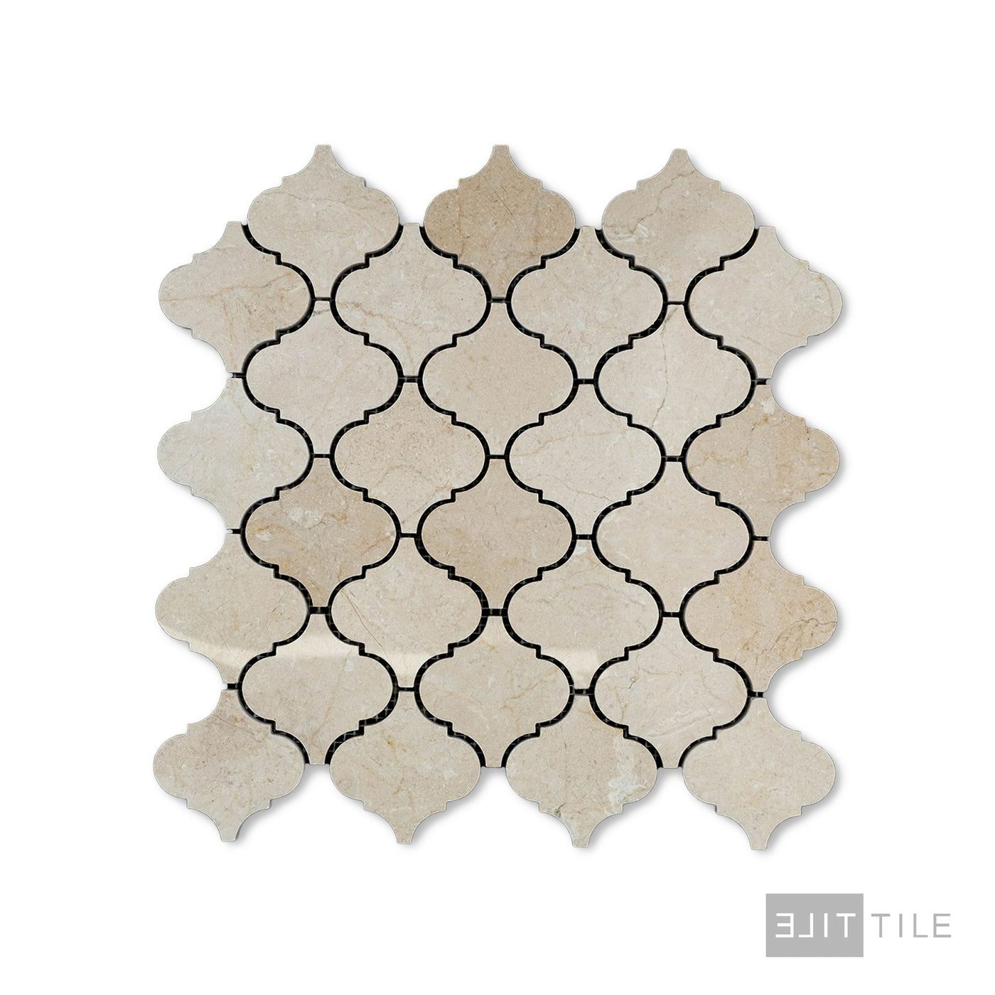 Crema Marfil Marble 3" Lantern Polished Mosaic