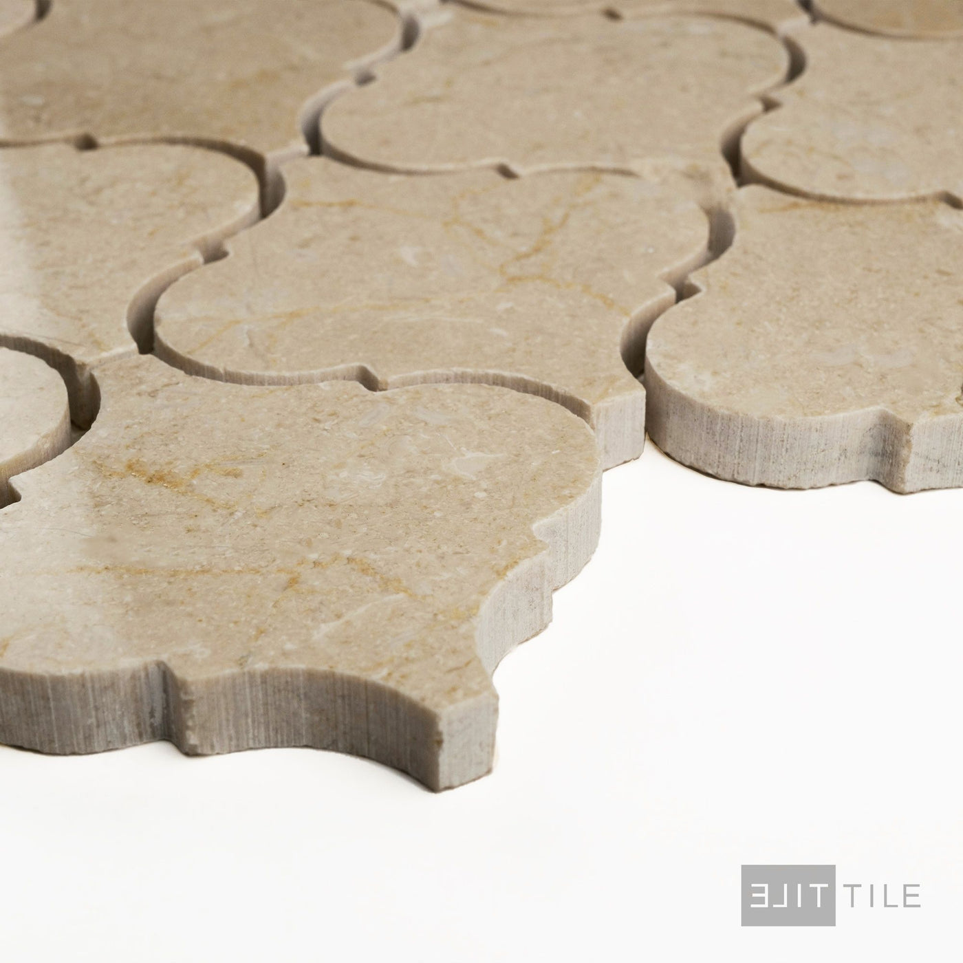 Crema Marfil Marble 3" Lantern Polished Mosaic