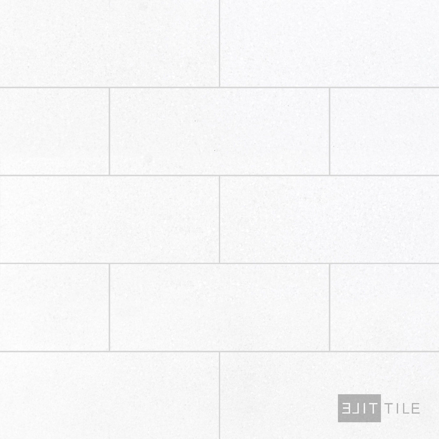 Thassos White Marble 4X12 Honed