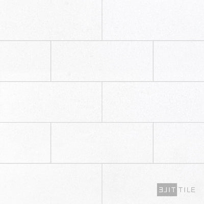 Thassos White Marble 4X12 Honed