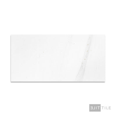 Thassos White Classic Marble 12X24 Honed