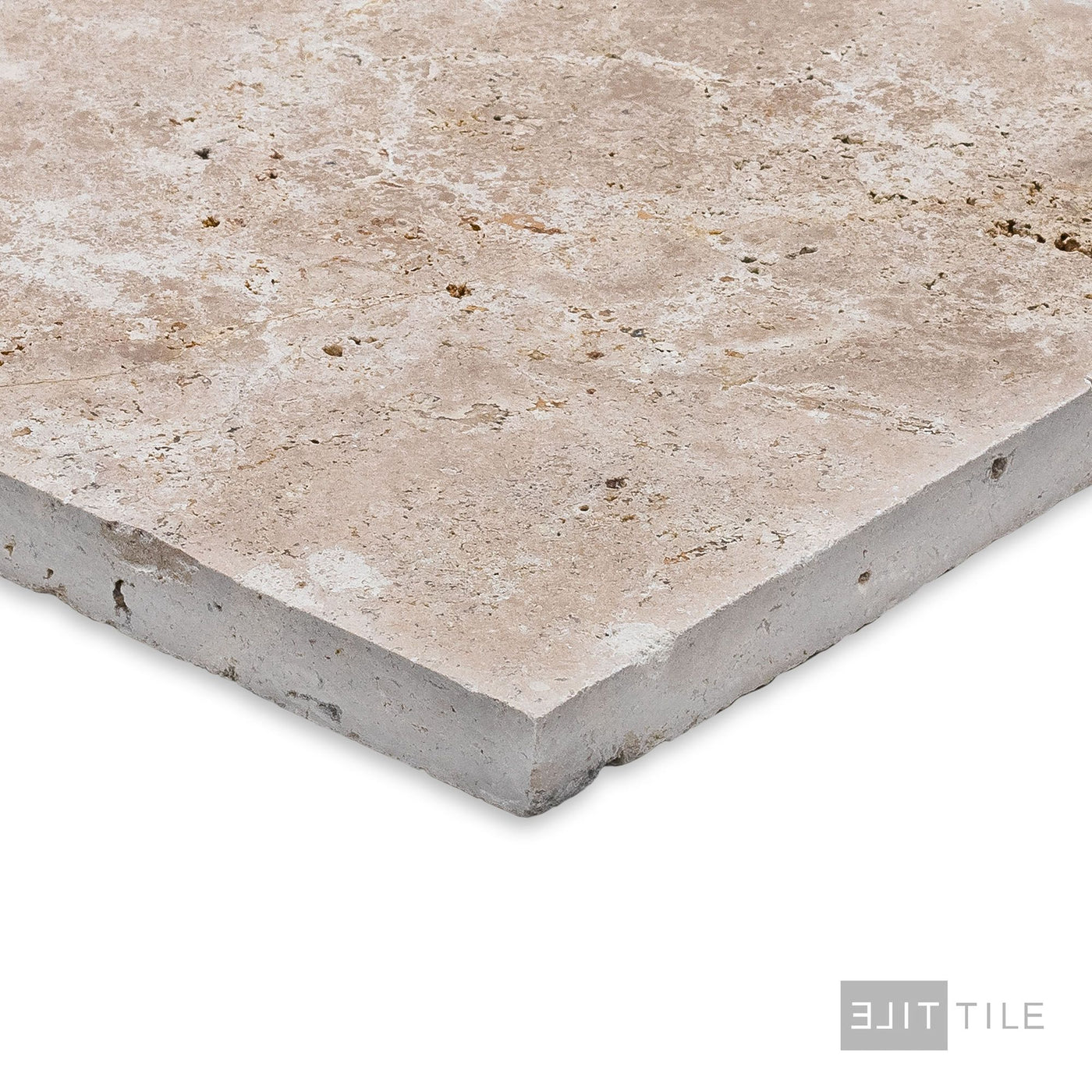 Ivory Premium Travertine Versailles Pattern Brushed And Chiseled