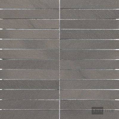 Chelsea Grey Limestone Stacked Honed Mosaic
