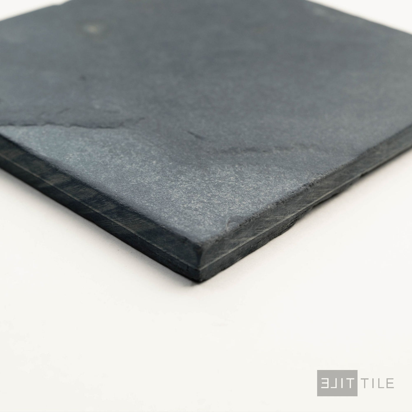 Indian Black Slate 4X4 Tumbled